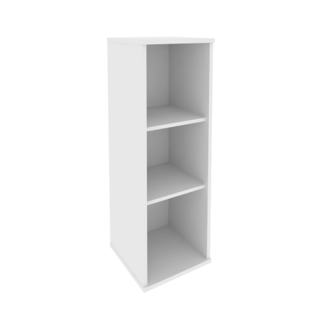 Стеллаж узкий средний Style Л.СУ-2 412x410x1215 (Белый)