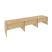 Рабочая станция Onix O.RS-3.2.7 3540x720x750 (Тиквуд Светлый)