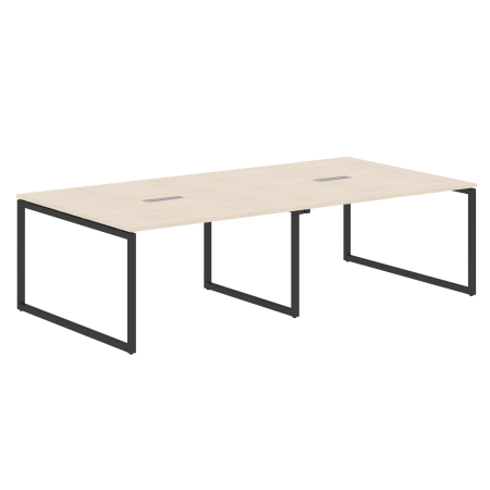 Конференц-стол Xten-Q Антрацит XQSCT 2714 2720x1406x750 (Бук тиара)