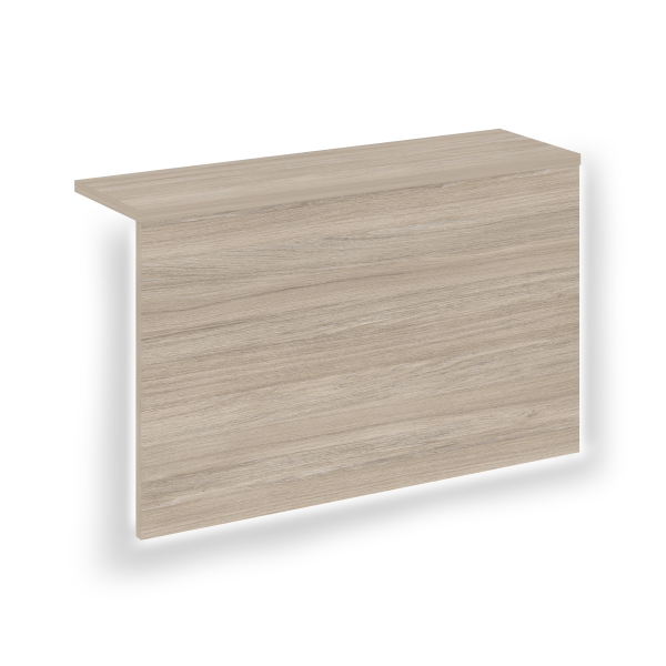 Накладка с подсветкой прямая высокая на 2 модуля О.R-F.MP.V-78 Onix О.R-NP.V-78.2.S 1100x327x674 (Дуб Аттик)