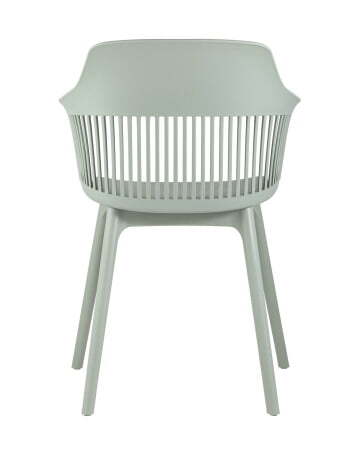 Стул Crocus с подушкой серо-зеленый (Стул пластиковый Crocus серо-зеленый)