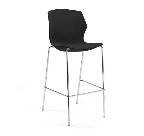 SOLE Кресло барное пластик (Антрацит)