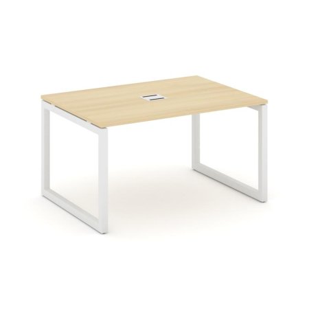 Стол переговорный SN-5O.SPRG-001 (980х980х750) (Акация Лорка/Металл Белый)