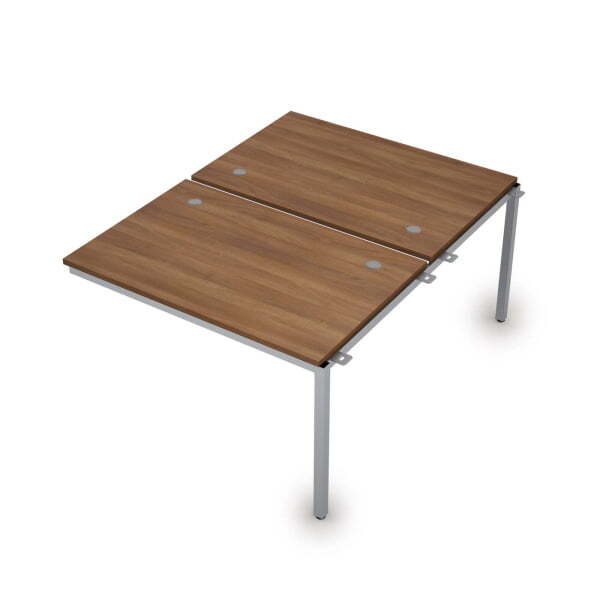 6МБС.288 Сдвоенные бенч-системы, средний модуль (1200x1635x750) (Шамони темный/Алюминий матовый)