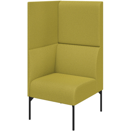 Диван Бридж. Модуль 1-местный правый высокий. (Модуль 1-местный правый высокий sweet_green)