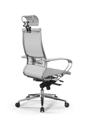 Кресло для руководителя Метта Samurai L2-7K - Infinity /Kc04/Nc04/K2cL/H2cL-3D(M06.B32.G11.W03) (Белый)