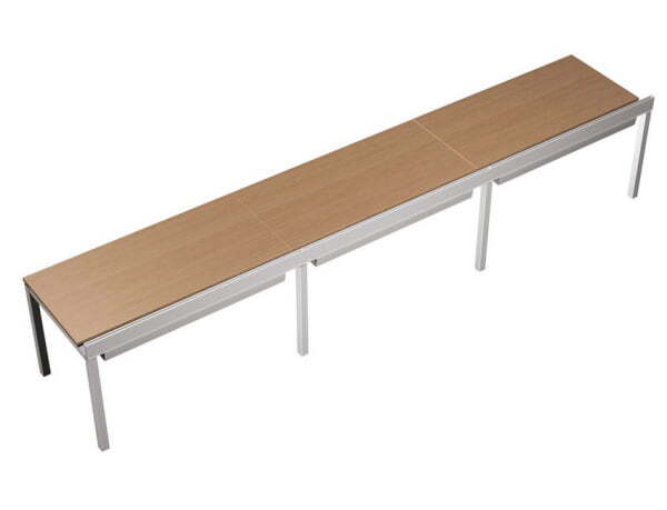 Рабочая станция с Prosystem Profiquadro КВ 0107-3 БВ 3600x800x750 (Белый премиум / Вишня скандинавскаяСерый)