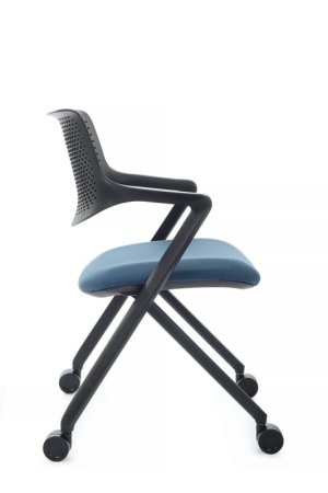 Кресло Dream-F D2202-2 Черный/Синий (Черный/Синий)