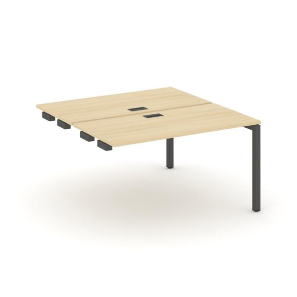 Стол-приставка к опорным элементам SN-5P.DPRS-014 (1580х1432х750) (Акация Лорка/Металл Антрацит)