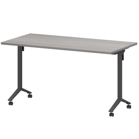 Стол мобильный складной Моби МБ25-140.70 1400x700x750 (Лиственница/Антрацит)