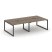 Рабочая станция 2-х сторонняя SN-5O.DRS-031 (1960х1232х750) (Тиквуд Светлый/Металл Антрацит)