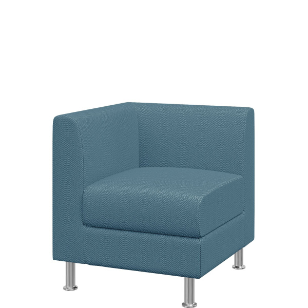 Диван Домино. Модуль угловой правый. (Модуль угловой правый sweet_azure)