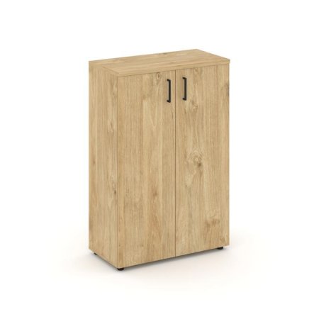 Шкаф средний широкий SN.STS.E-204 (796х400х1203) (Тиквуд Светлый)