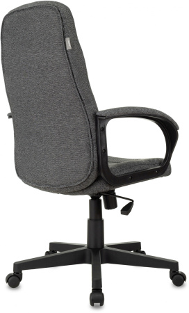 Кресло руководителя CH 002 Fabric серый 3C1 крестов. пластик (Серый)