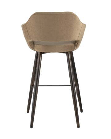 Стул барный Саймон велюр капучино (Стул барный Саймон капучино)