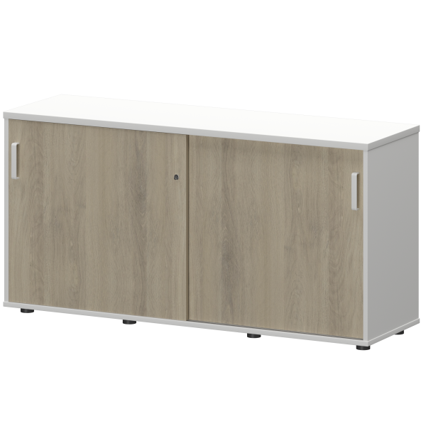 Тумба-купе Смарт СМТ-15.7К Тип1 1496x444x750 (Белый/Кронберг)