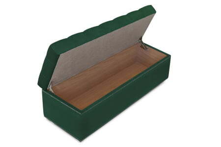 Банкетка Marcele 1000 (1020x420x450) Изумрудный (Изумрудный)