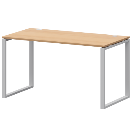 Стол на металлокаркасе Арго-М АМ.О-004 1600x730x760 (Ольха/Белый)