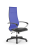 Кресло для руководителя Метта Sit 10 B1-163K - T+Extra /Km00/Wm12/K1cL(M09.B02.G15.W01) (Васильковый | Черный)