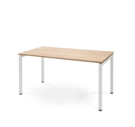 TOUR LIGHT Стол письменный 12070 (Дуб калифорнийский/Белый металл)