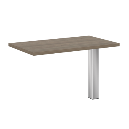 Брифинг-приставка M-LT.BR-2 (Вяз Благородный/Серый металл)