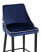 Стул полубарный Коби велюр синий (Стул полубарный Коби синий)