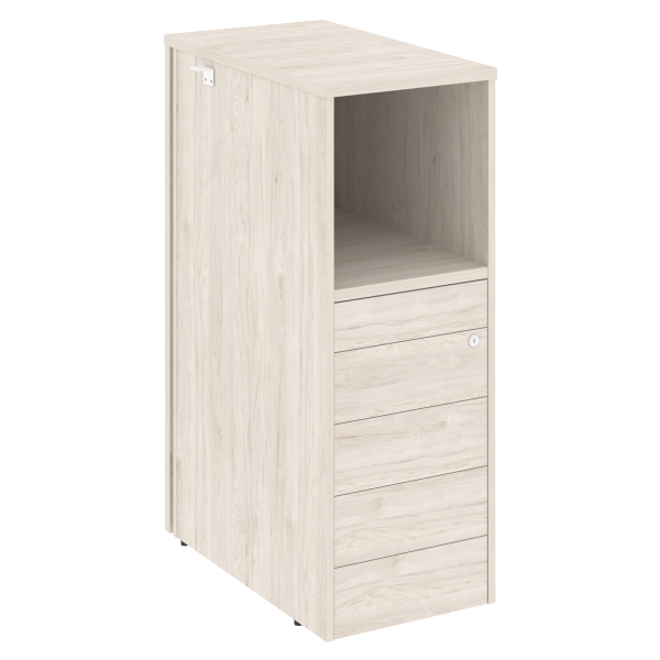 Тумба 5 ящиков TIP-ON проходная,  средняя Onix O.R-TV-5TIP 436x767x1185 (Денвер Светлый)