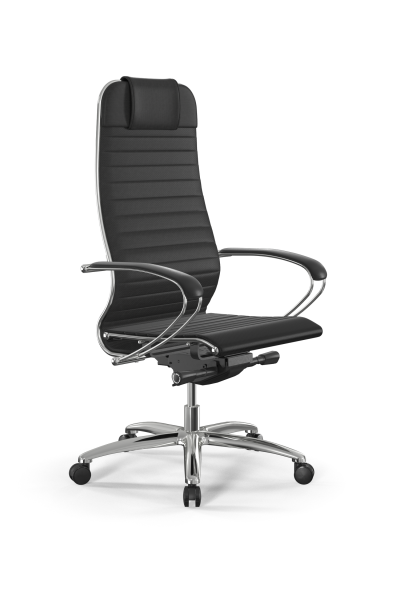 Кресло для руководителя Метта Samurai L1-3K - Infinity /Uc02/Nc02/K2cL(M26.B31.G20.W03) (Черный)