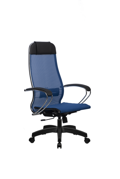 Кресло для руководителя Метта МЕТТА-12(MPRU)/подл.131/осн.001 (Синий)