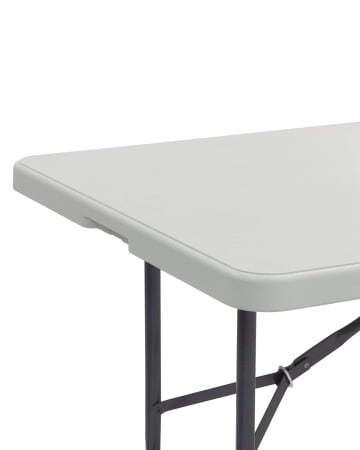 Стол складной чемодан пластиковый Кейт 180 (Стол складной Кейт белый)