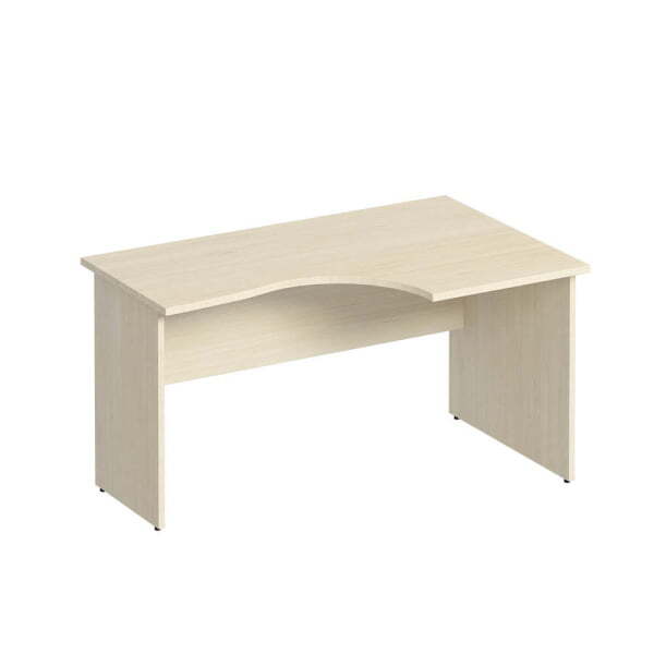 Стол эргономичный правый Комфорт К 122 1400x900x750 (Дуб шамони светлый)