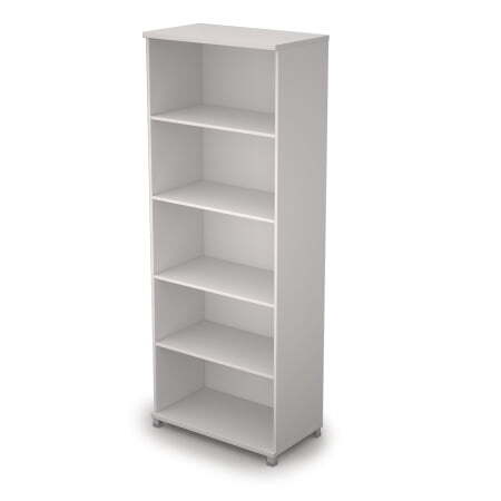 6Ш.005 Стеллаж широкий (800x450x2116) (Белый)