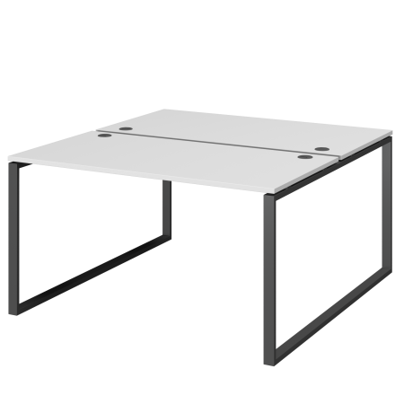Бенч двойной на 2 рабочих места Арго-М АМБ.О-005.60 1800x1236x760 (Белый/Антрацит)