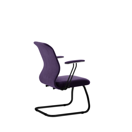 Кресло для руководителя Метта SU-Mr-4(Vivaldi)/подл.079/осн.008 (Сиреневый)