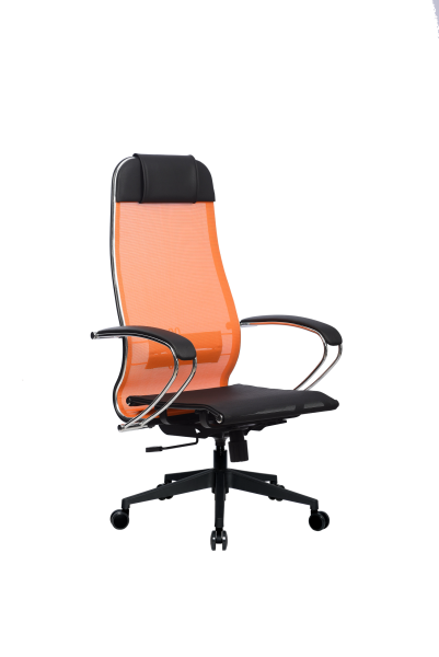 Кресло для руководителя Метта МЕТТА-4(MPRU)/подл.131/осн.002 (Оранжевый)