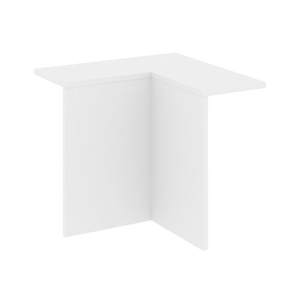 Накладка угловая высокая внутренняя левая для О.R-F.MU.VNUL Onix О.R-NU.V.VNUL 759x759x674 (Белый Бриллиант)