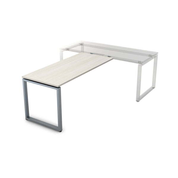 БП-О.008 Брифинг приставка (1200x700x750) (IvoryСерый)