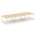 Рабочая станция 2-х сторонняя SN-6O.DRS-062 (3540х1232х750) (Тиквуд Светлый/Металл Антрацит)