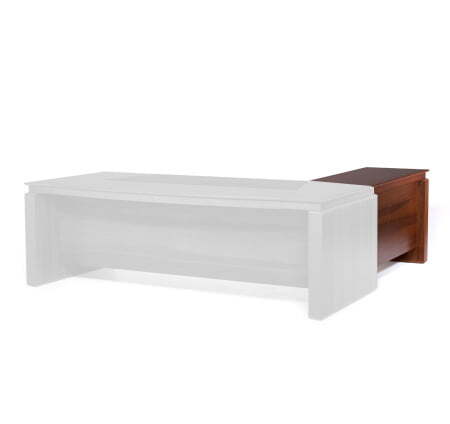 Брифинг-приставка для стола EA03 540х1220х750 (Орех)