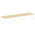 Рабочая станция Metal System Style БО.СМ-6.5 5400x1475x750 (Дуб Наварра/Серый металл)