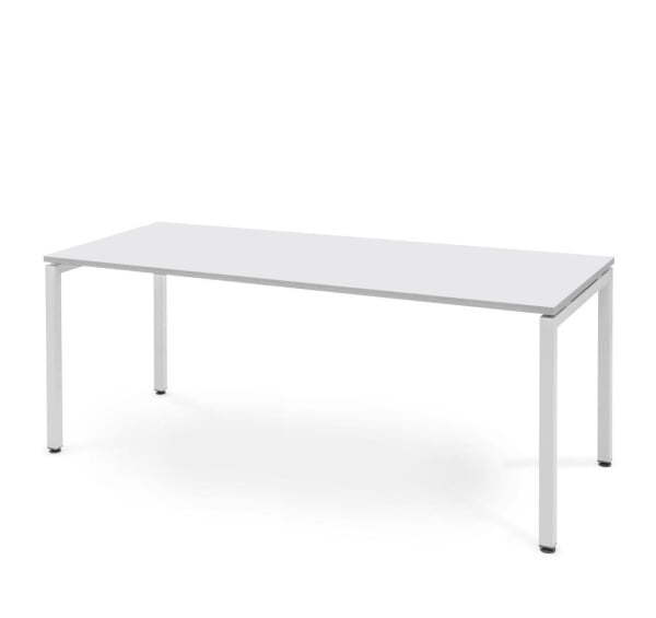 TOUR LIGHT Стол письменный 16070 (Белый/Белый металл)