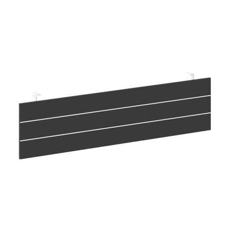 Царга для стола без греденции/тумбы Shift SK.C-180 (1640x18x400) (Антрацит)