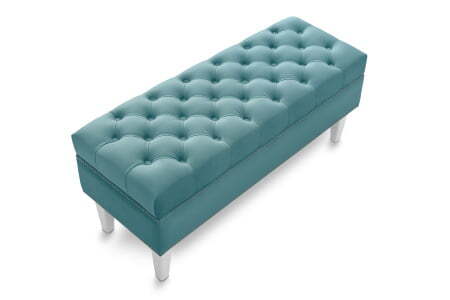 Банкетка Parige 1000 (1020x420x450) Аквамарин (Аквамарин)