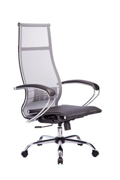 Кресло для руководителя Метта МЕТТА-7(MPRU)/подл.131/осн.003 (Серый)