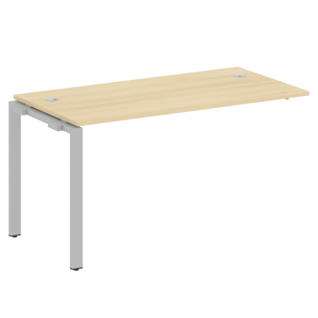 Проходной наборный элемент рабочей станции Metal System Style БП.ПРС-СП-1.3 1400x720x750 (Акация/Серый металл)