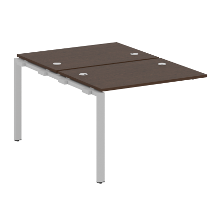 Проходной наборный элемент рабочей станции Metal System Style БП.ПРС-СП-2.1 1000x1475x750 (Венге Цаво/Серый металл)