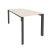Рабочая станция на П-образном м/к Onix O.MP-D.RS-2.0.8 780x1635x750 (Тиквуд Темный/Белый Металл)