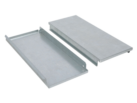 Стеллаж SB 200x152x61/4 c оцинкованным настилом (Серый/Синий)