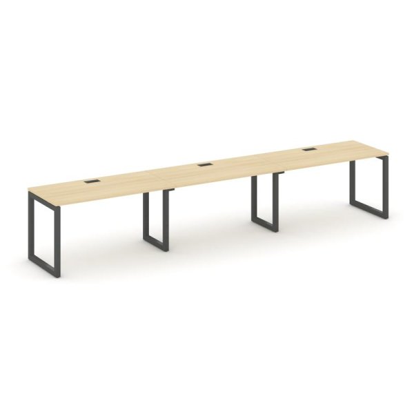 Рабочая станция 1 сторонняя SN-5O.ORS-034 (4740х600х750) (Акация Лорка/Металл Антрацит)