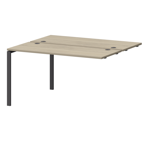 Модуль двойной универсальный на металлокаркасе Смарт СМС2-П-10К.120Э.Пр25 1000x1236x750 (Кронберг/Антрацит)